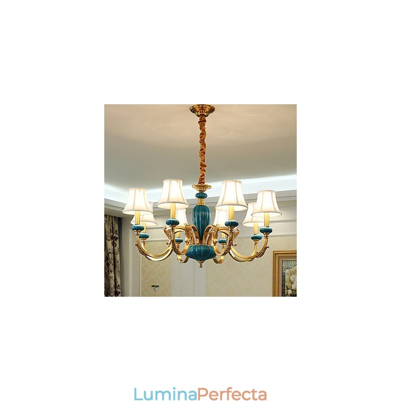 Candelabru din cupru Candelabru decorativ din jad KP