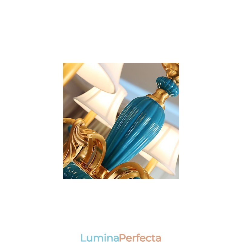 Candelabru din cupru Candelabru decorativ din jad KP