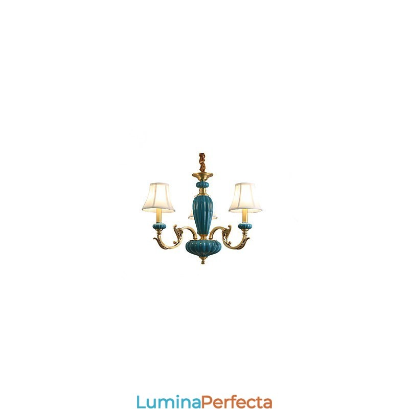 Candelabru din cupru Candelabru decorativ din jad OP