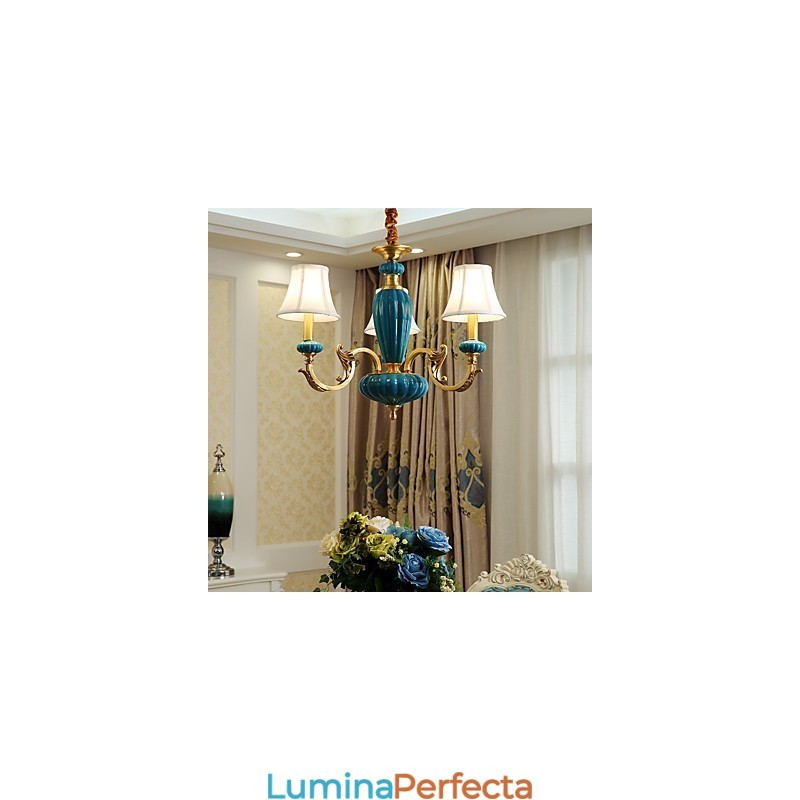 Candelabru din cupru Candelabru decorativ din jad OP