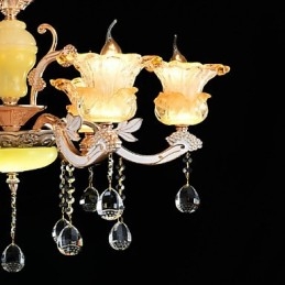 Modern, contemporan, tradițional, clasic, aliaj de zinc, caracteristică pentru lumina suspendată din metal în stil mini cristal