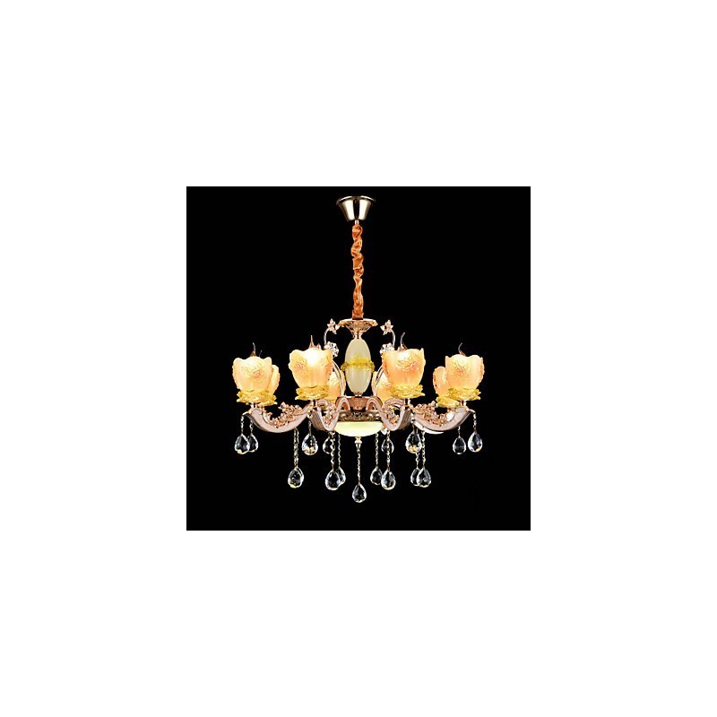 Modern, contemporan, tradițional, clasic, aliaj de zinc, caracteristică pentru lumina suspendată din metal în stil mini cristal