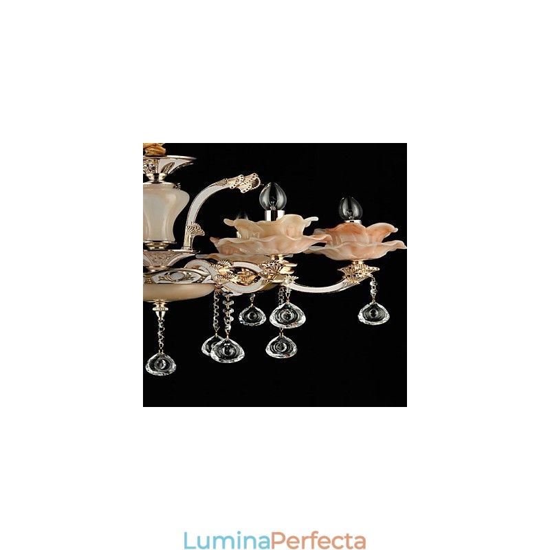 Modern, contemporan, tradițional, clasic, aliaj de zinc, caracteristică pentru lumina suspendată din metal în stil mini cristal