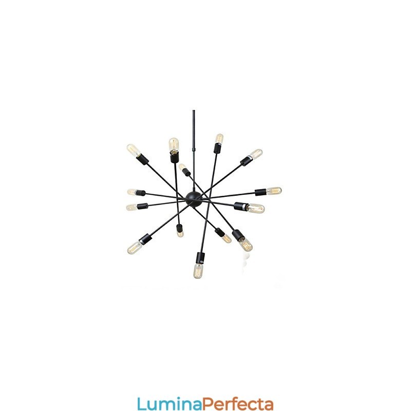 Pictură rustică pentru designeri. Candelabru cu 2 becuri