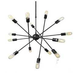 Pictură rustică pentru designeri. Candelabru cu 2 becuri