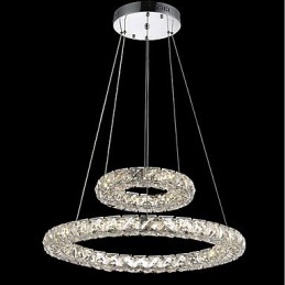 Lumini pentru candelabru de cristal Lampă suspendată pentru interior Lampă de tavan Corpuri de iluminat reglabile cu telecomandă