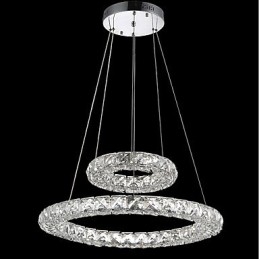 Lumini pentru candelabru de cristal Lampă suspendată pentru interior Lampă de tavan Corpuri de iluminat reglabile cu telecomandă