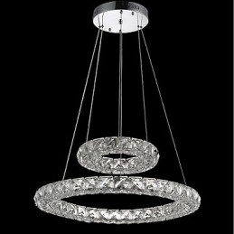 Lumini pentru candelabru de cristal Lampă suspendată pentru interior Lampă de tavan Corpuri de iluminat reglabile cu telecomandă
