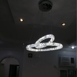 Lumini pentru candelabru de cristal Lampă suspendată pentru interior Lampă de tavan Corpuri de iluminat reglabile cu telecomandă
