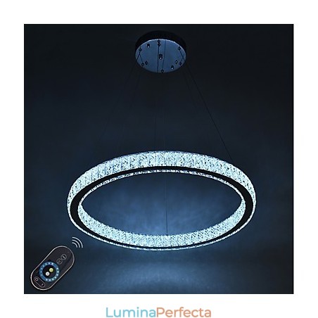 Plafoniera interioară cu inel reglabil pendanta Candelabru modern Iluminat Candelabru Lampă cu telecomandă Plafoniera interioară cu inel reglabil pendanta Candelabru modern Iluminat Candelabru Lampă cu telecomandă