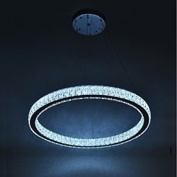 Plafoniera interioară cu inel reglabil pendanta Candelabru modern Iluminat Candelabru Lampă cu telecomandă
