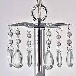 Caracteristică de pictură rustic Lodge pentru designeri Metal Interior Magazine Candelabru cu 2 becuri