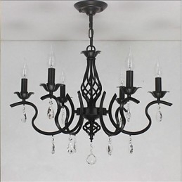 Candelabru de cristal în stil european, lumini de sufragerie, lumânări creative simple, lămpi și felinare, noutate iluminare