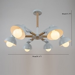 Caracteristică de pictură retro vintage tradițională clasică rustică pentru candelabru din metal în stil mini