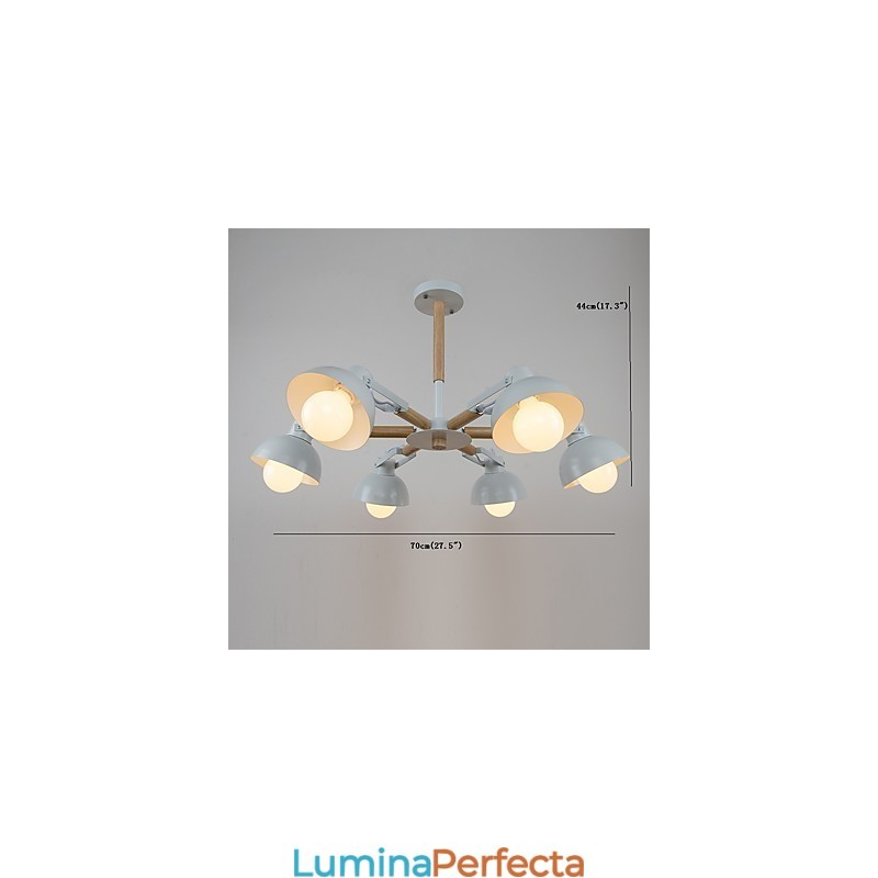 Caracteristică de pictură retro vintage tradițională clasică rustică pentru candelabru din metal în stil mini