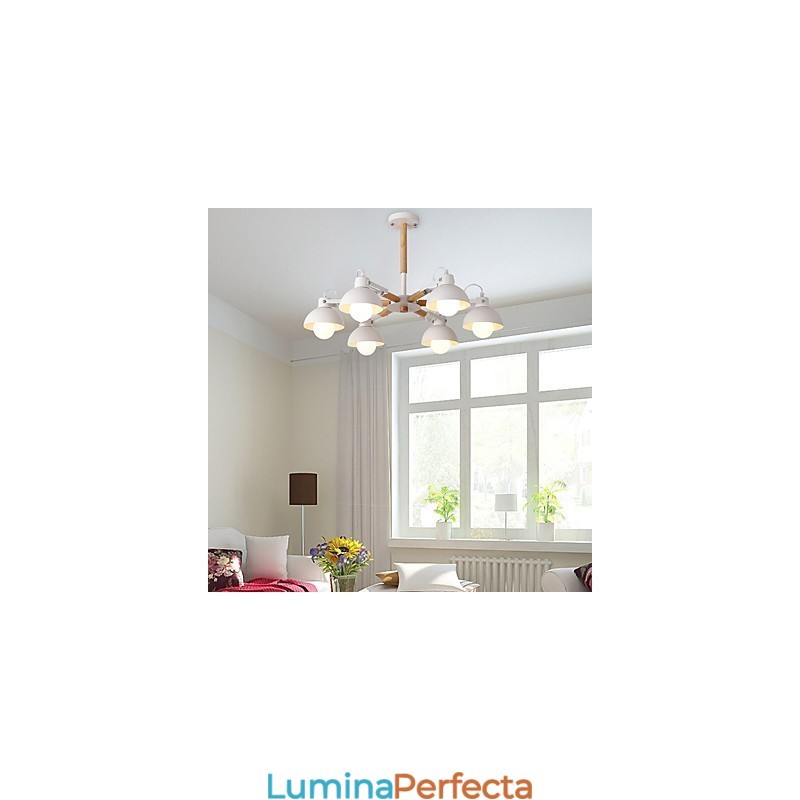 Caracteristică de pictură retro vintage tradițională clasică rustică pentru candelabru din metal în stil mini