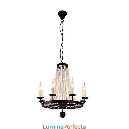 Candelabru cu 8 lumini Modern Contemporan Tradițional Clasic Rustic Casă Epocă Retro Lanternă Tobă Țară Insula Glob Bol Candelabru cu 8 lumini Modern Contemporan Tradițional Clasic Rustic Casă Epocă Retro Lanternă Tobă Țară Insula Glob Bol