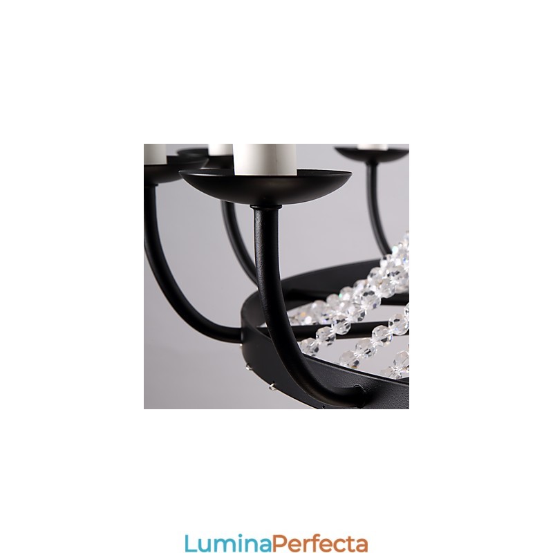 Candelabru cu 8 lumini Modern Contemporan Tradițional Clasic Rustic Casă Epocă Retro Lanternă Tobă Țară Insula Glob Bol