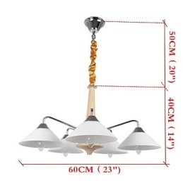 Candelabru contemporan modern cu 5 lumini pt