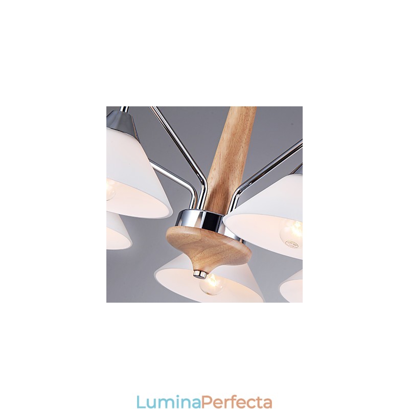 Candelabru contemporan modern cu 5 lumini pt