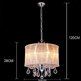 Modern, contemporan, tradițional, clasic, țară, cromat, caracteristică pentru designeri în stil mini de cristal Candelabru din metal