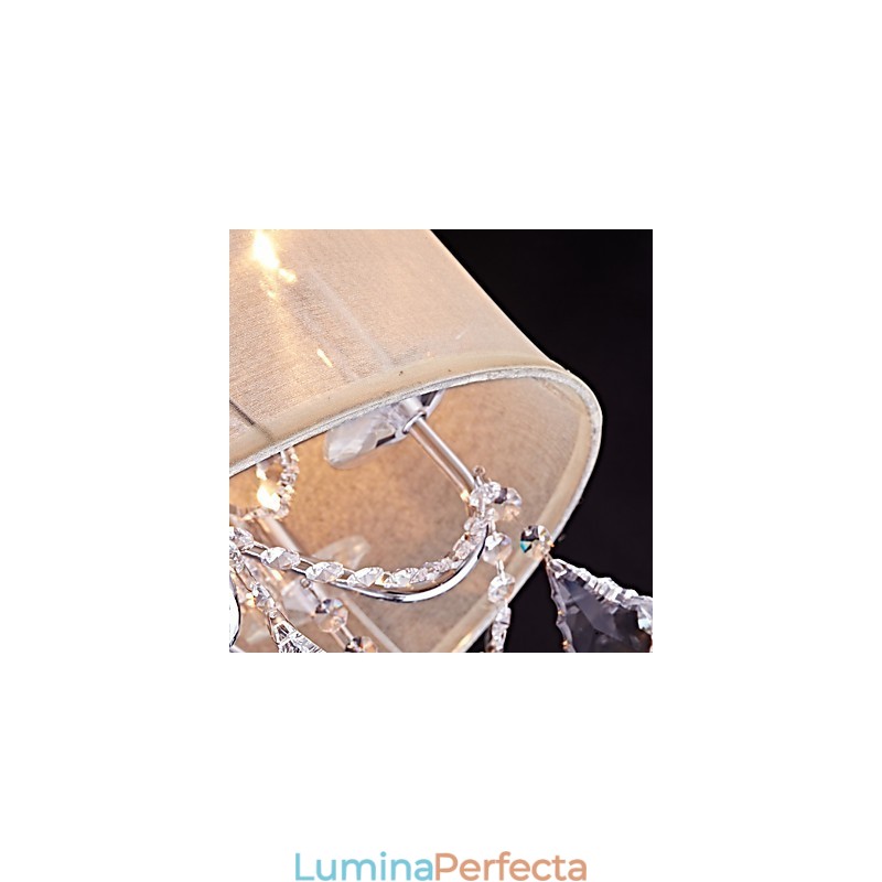 Modern, contemporan, tradițional, clasic, țară, cromat, caracteristică pentru designeri în stil mini de cristal Candelabru din metal