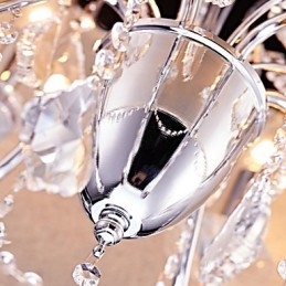 Modern, contemporan, tradițional, clasic, țară, cromat, caracteristică pentru designeri în stil mini de cristal Candelabru din metal