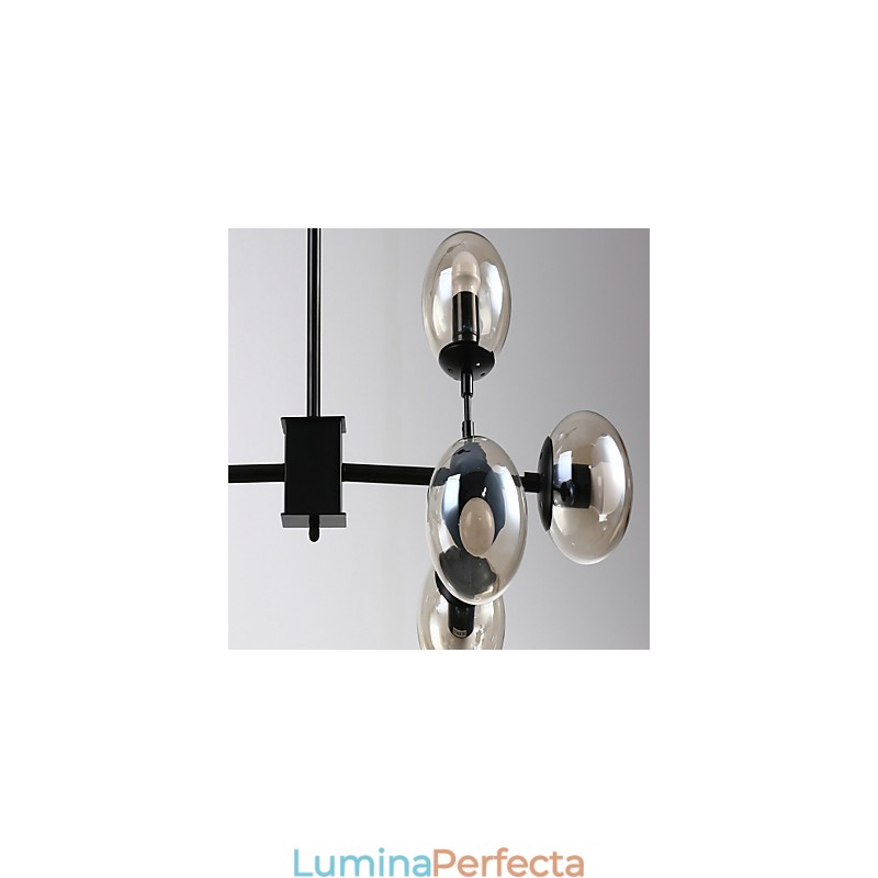 Caracteristică de pictură retro clasică tradițională pentru candelabru din metal în stil mini