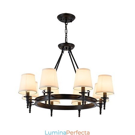 Candelabru cu 8 lumini, montat la nivel, o lumină, două stiluri, modern, contemporan, tradițional, clasic, rustic, pictură Candelabru cu 8 lumini, montat la nivel, o lumină, două stiluri, modern, contemporan, tradițional, clasic, rustic, pictură