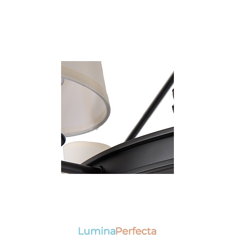 Candelabru cu 8 lumini, montat la nivel, o lumină, două stiluri, modern, contemporan, tradițional, clasic, rustic, pictură