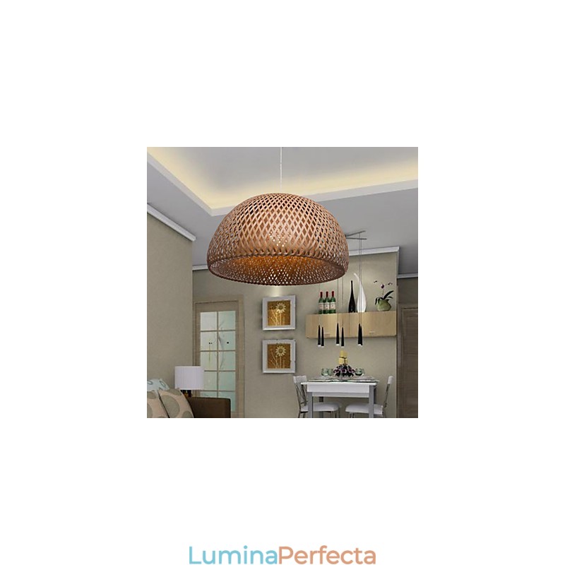 Candelabru din bambus vintage Creative Home