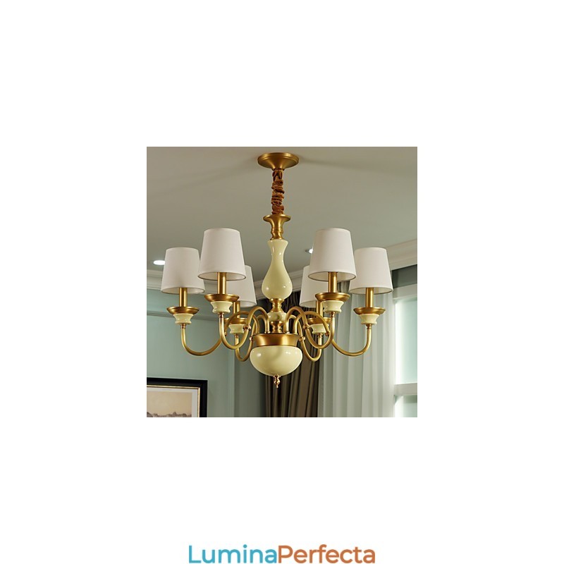 Candelabru din cupru Candelabru decorativ din jad D