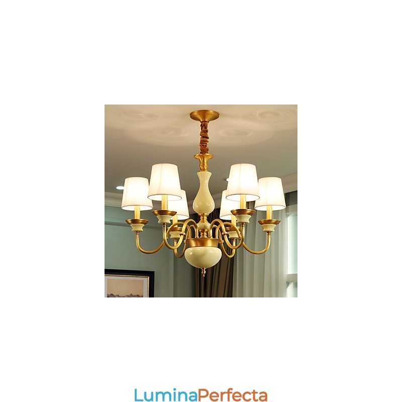 Candelabru din cupru Candelabru decorativ din jad D