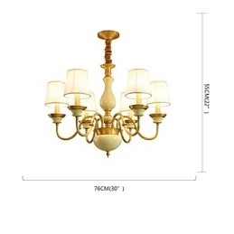 Candelabru din cupru Candelabru decorativ din jad D