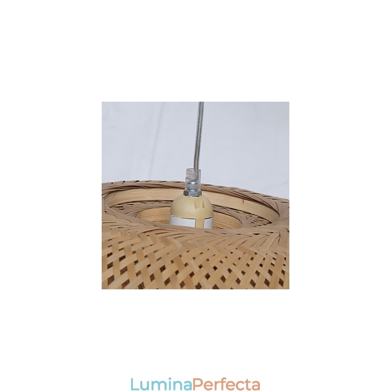 Candelabru din bambus vintage Creative Home