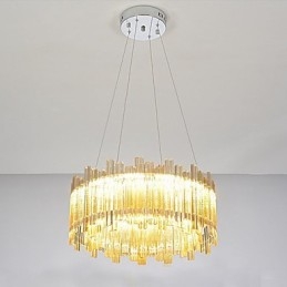 Caracteristică tradițională de pictură clasică pentru lumina suspendată din lemn de bambus în stil mini