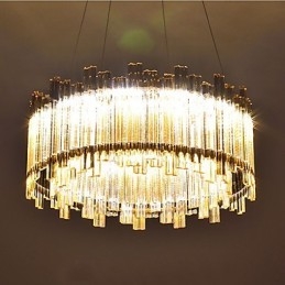 Caracteristică tradițională de pictură clasică pentru lumina suspendată din lemn de bambus în stil mini