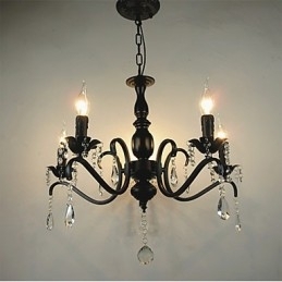 Noutate Iluminat Stilul european Lampa din fier forjat Originalitate Individualitate Decorat Lumanare Lampa Candelabru