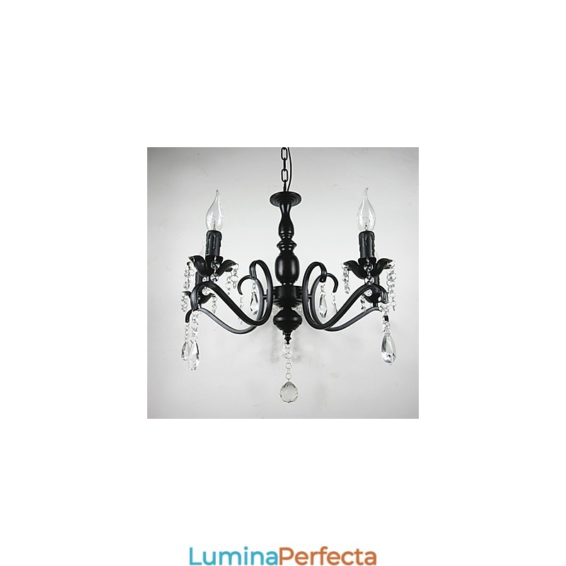 Noutate Iluminat Stilul european Lampa din fier forjat Originalitate Individualitate Decorat Lumanare Lampa Candelabru