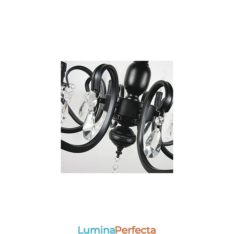 Noutate Iluminat Stilul european Lampa din fier forjat Originalitate Individualitate Decorat Lumanare Lampa Candelabru