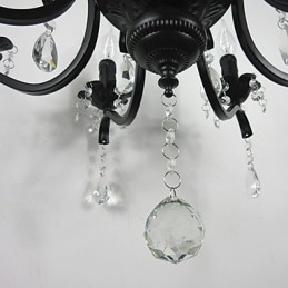 Noutate Iluminat Stilul european Lampa din fier forjat Originalitate Individualitate Decorat Lumanare Lampa Candelabru