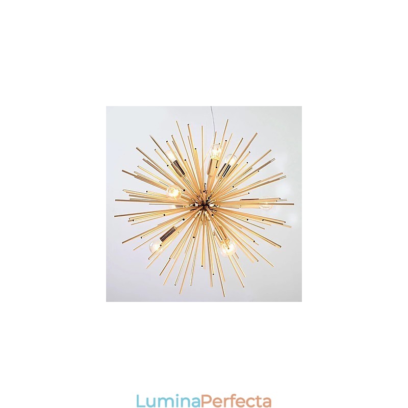 Retro imitație cupru linie creativă 10 lumini