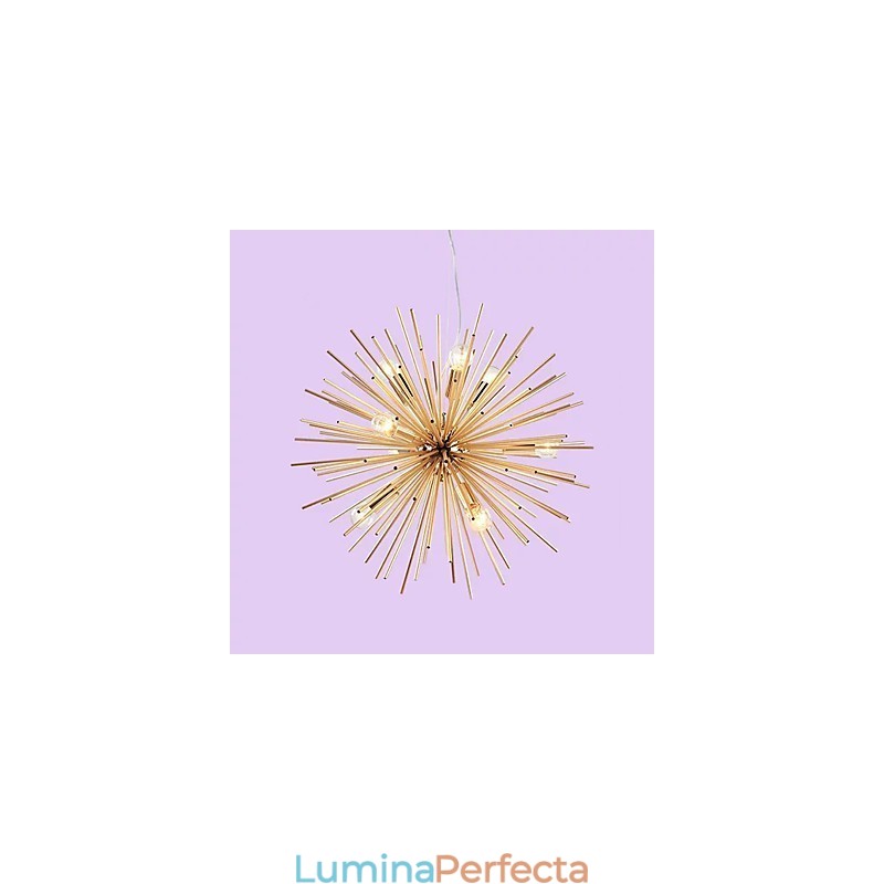 Retro imitație cupru linie creativă 10 lumini