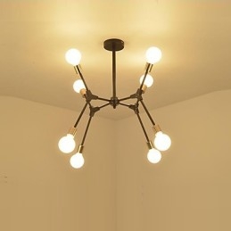 Lampă suspendată Pictură clasică tradițională pentru lemn de bambus în stil mini