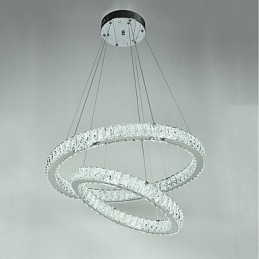 Candelabru din cristal de interior Lumină suspendată modernă Plafoniera Lampă de iluminat reglabilă cu telecomandă