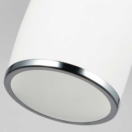 Lampă suspendată din metal, modernă, integrată, cu 1 lumină