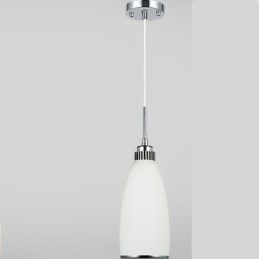 Lampă suspendată din metal, modernă, integrată, cu 1 lumină