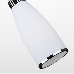 Lampă suspendată din metal, modernă, integrată, cu 1 lumină