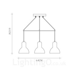 Lampă suspendată modernă contemporană din lemn cu 5 lumină, cu abajur din fier
