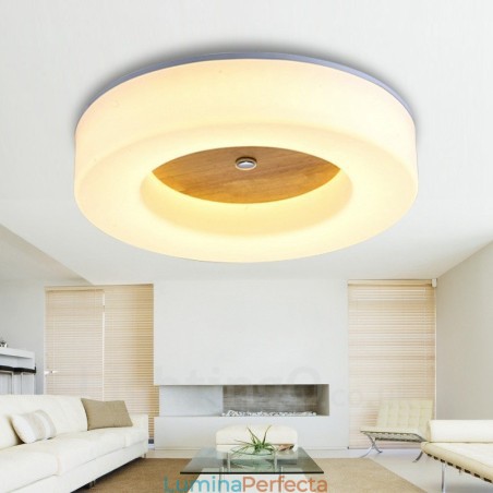 Plafoniere moderne, contemporane, în stil nordic, cu abajur din acril